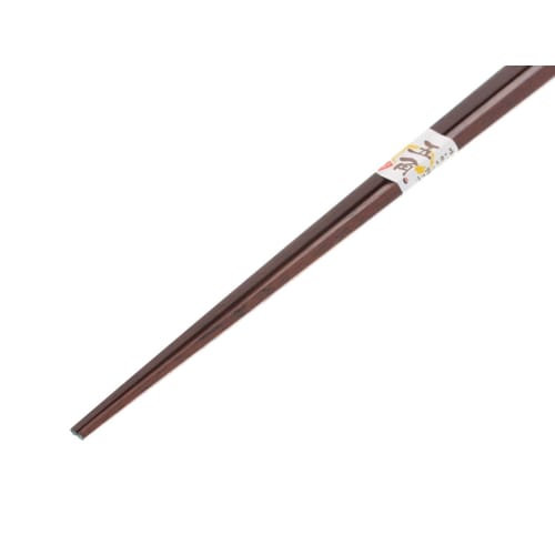 Ishida Japanese-made Pentagonal Lacquered Wooden Chopsticks (Natural Wood), Plain, 28cm
