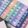1pc/8pcs Gradient Color Index Sticky Notes with Adhesive Peel-off Index Tabs for Home Office Daily Use