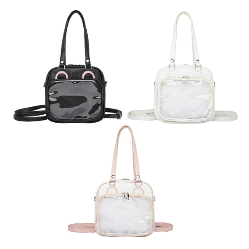 Ita Bag Removable Strap Clear Window Itabag DIY Multipurpose Crossbody Bag for