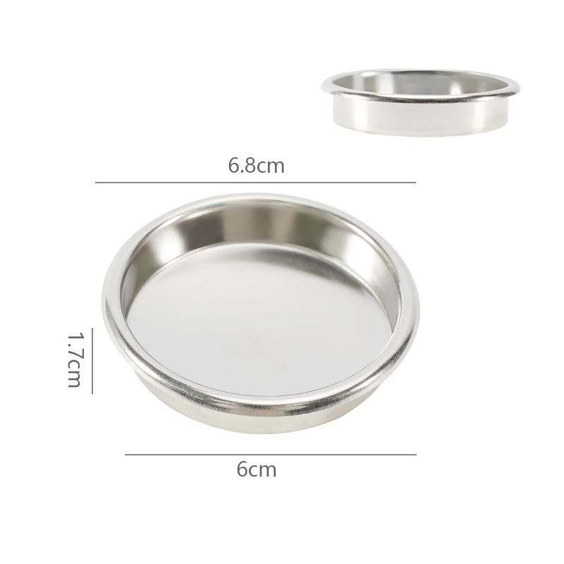 Filtri per Caffè Espresso da 51/54/58MM Sostituzione Acciaio Inossidabile per Portafiltro Senza Fondo Accessori Barista Caffetteria