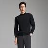 YOUNGOR Men's 100% Wool Half-High Collar Sweater