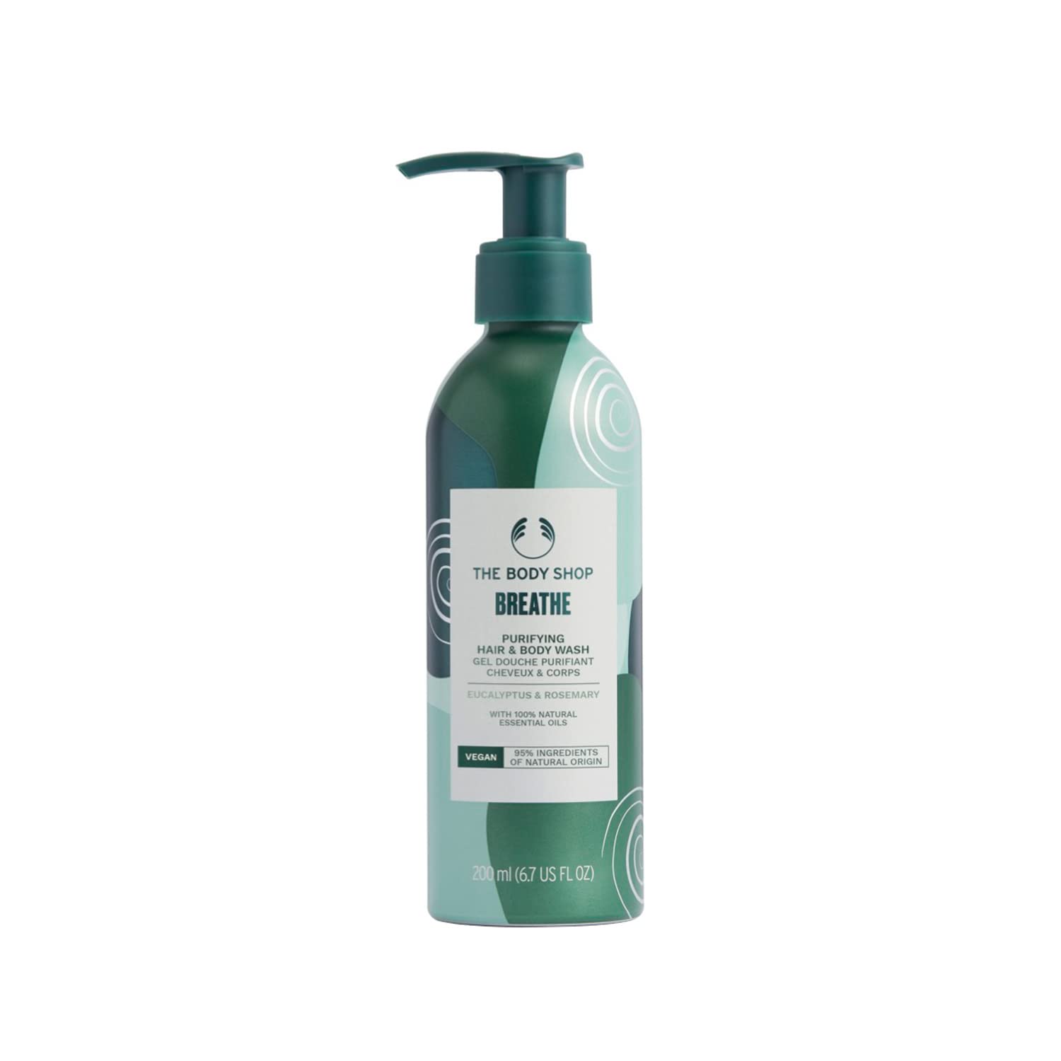 

The Body Shop Wellness Hair Body Wash Eucalyptus Rosemary 200ml [Official] & & [Genuine]