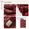 JIUMU Women's Autumn Winter Warm Wool Scarf