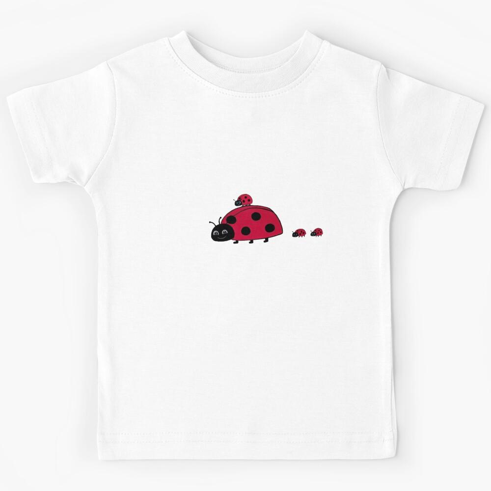 Ladybug Family Kids T-Shirt 100