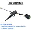 Outside Ambient Air Temperature Sensor & Connector Pigtail Plug 65816905133 65816905050 Compatible with BMW 128i 323i 325i 328i 330Ci 528i 530i 550i
