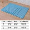 Cooling Cat Mat Summer Pad Mat For Dogs Cat Ice Silk Blanket Sofa Breathable Pet Dog Bed Summer Washable For Small Large Dog Cat