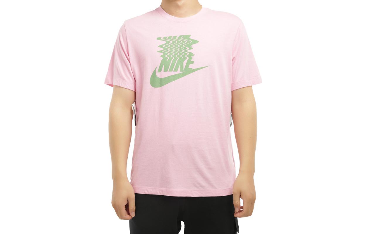 Nike Set-in Sleeve T-Shirt Men s Pink BQ1266-629 L