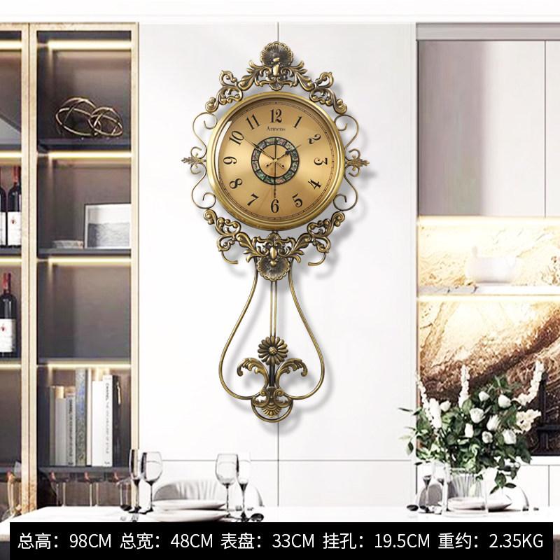 Interior Art Mural Clock Wall Vintage Luxury Digital Xenomorph Aesthetic Interior Wall Watch Nordic Alarm Saati Home Decoration