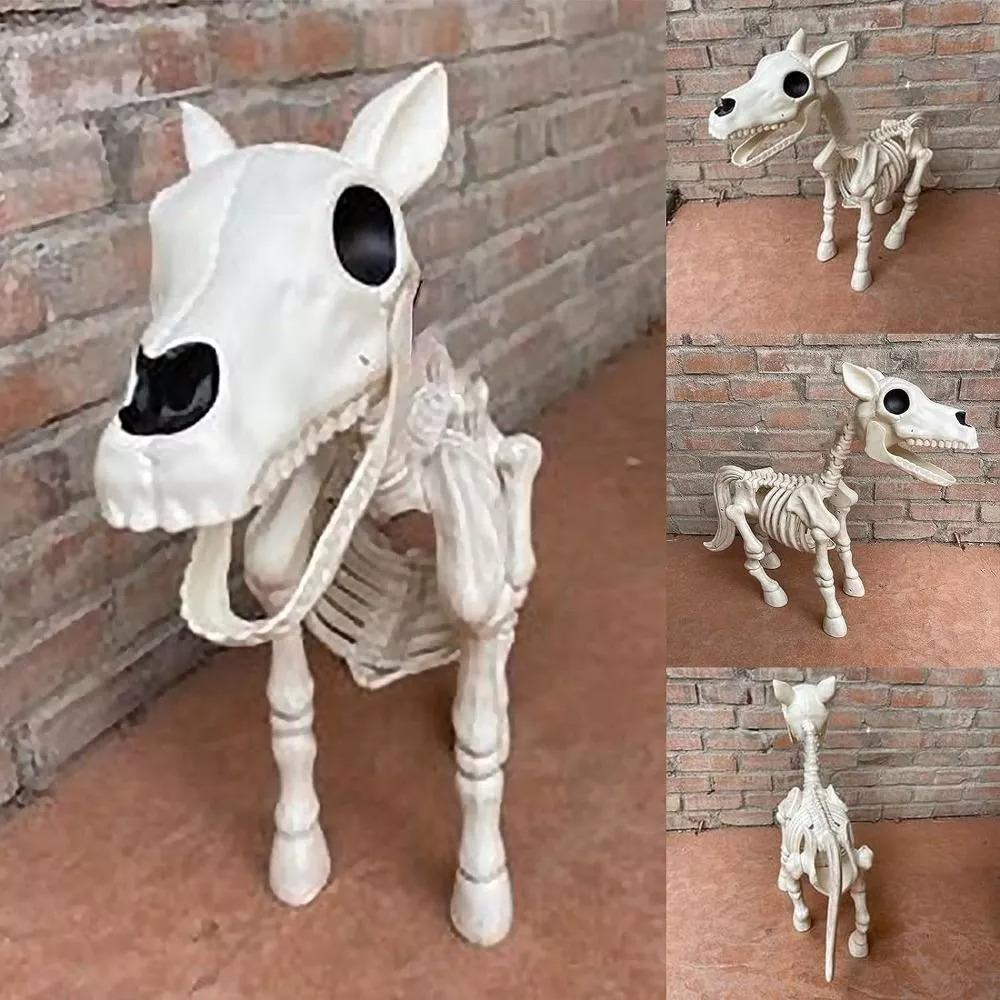 Animal Skeleton Horse Skull Cow Skeleton Prop Party Decorations Bone Ornaments