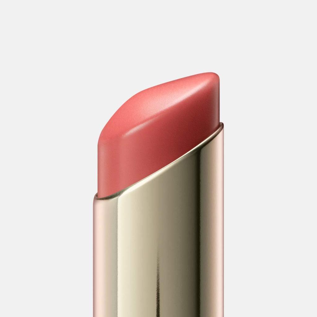 UZU BY FLOWFUSHI Lipstick Coral Pink Lip Hypoallergenic 38°C / 99°F [+3 (Semi-Gloss)] Care, Skin-Beautifying Bacteria, Fragrance-Free,