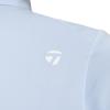 TaylorMade T-ICE Frilled C/S Polo Shirt, Chambray, Medium, Women's, 2015 Spring/Summer Collection, UN696