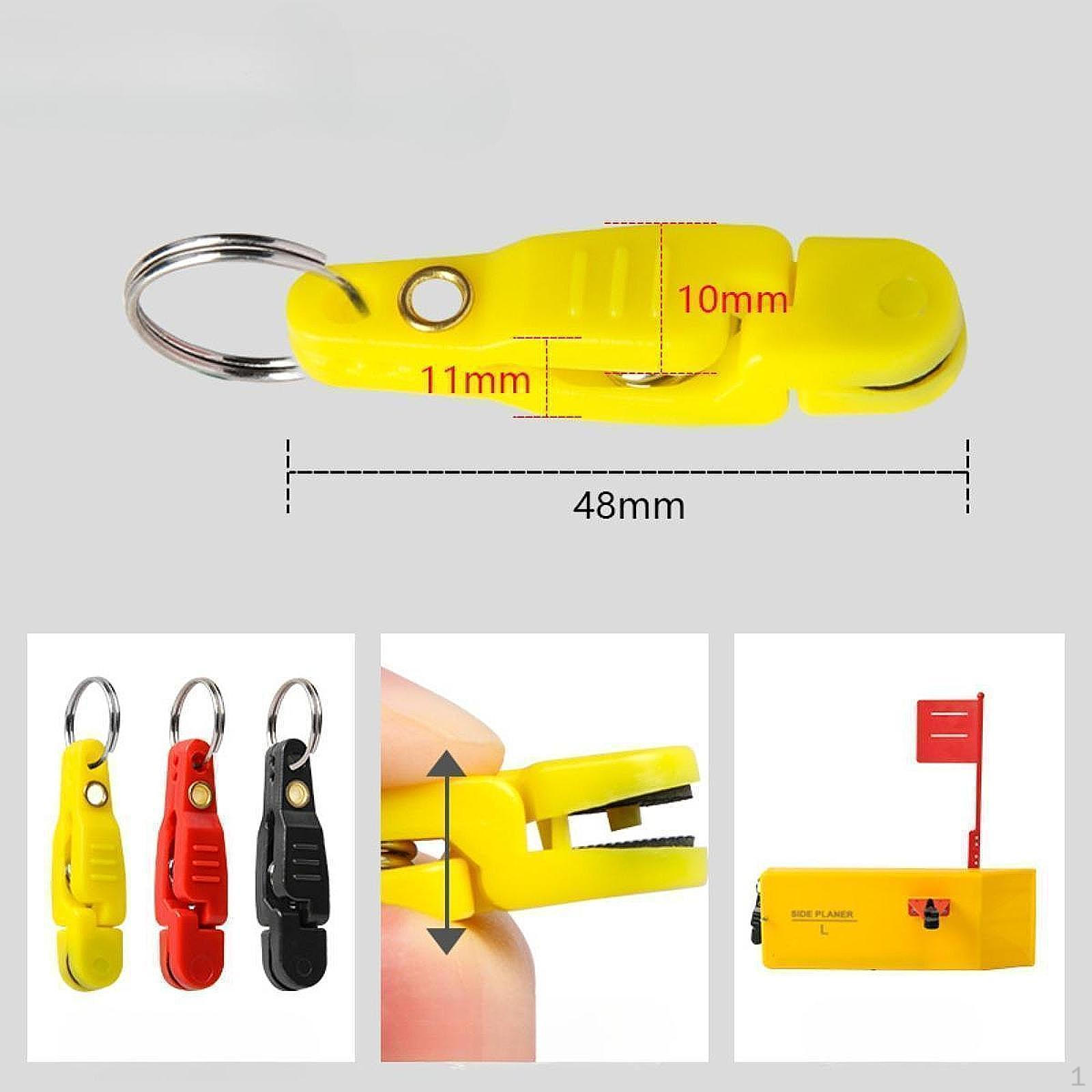 

5 шт. Зажимы-карабины с высоким натяжением, Зажим для груза, Быстросъемный, Замена мягких троллинговых зажимов