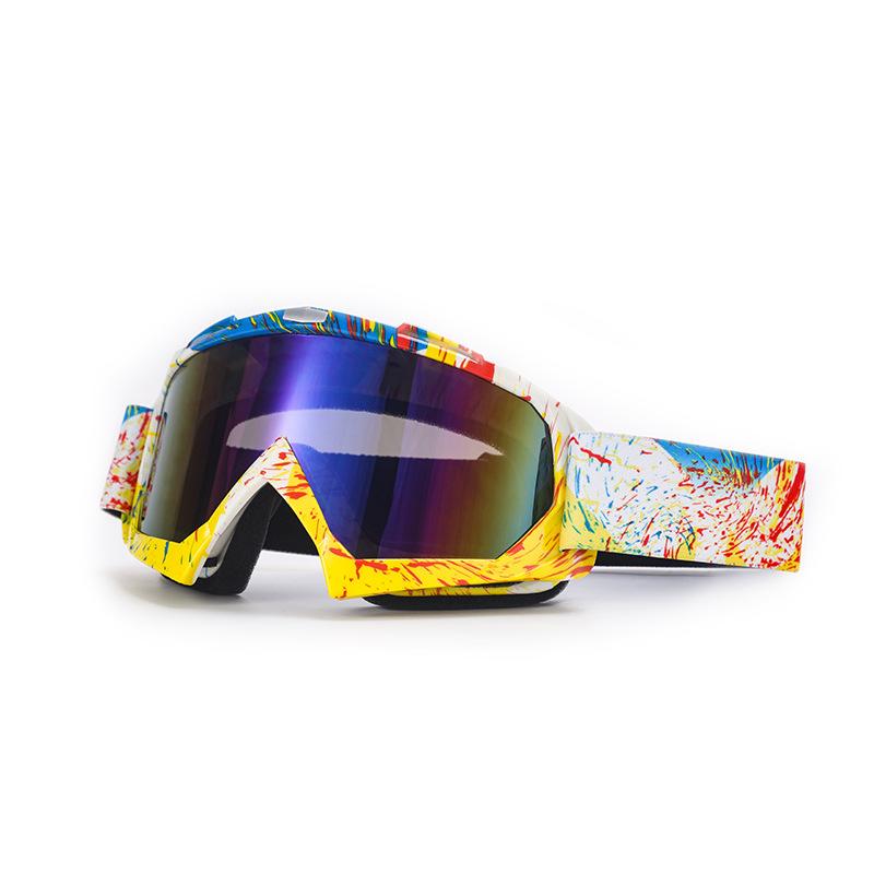 Motocross Motorcycle Windproof Goggles Harley Riding Splash-proof Goggles Hiking Sports Windproof Sand Goggles