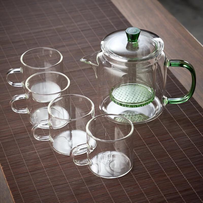 Jialang Heat-Resistant Glass Teapot Set