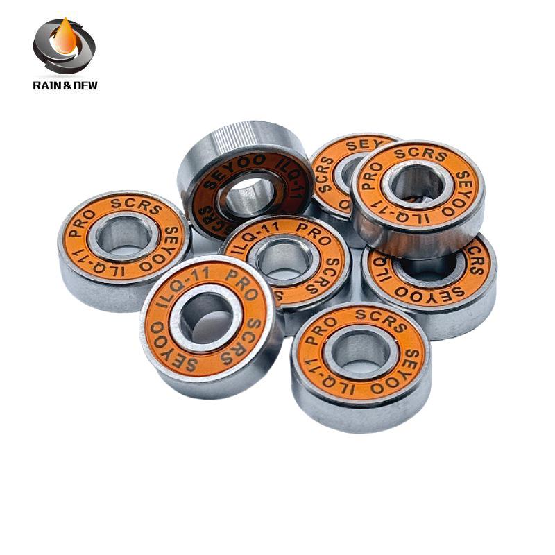 608-2RS ILQ-11 Orange Roller Skate Bearing 8x22x7mm