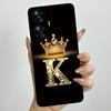 For Realme C55 RMX3710 Luxury Crown Letters Cover Soft Silicone Phone Case For Realme Narzo N55 C 55 RealmeC55 NarzoN55 Bumper