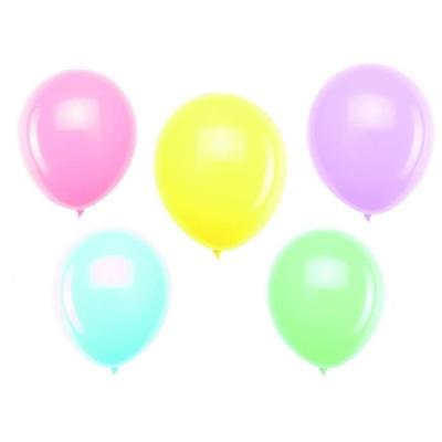 Balloons - Balloons - Macaron Pastel - Set of 10 - Assorted Colors - Birthday Decoration