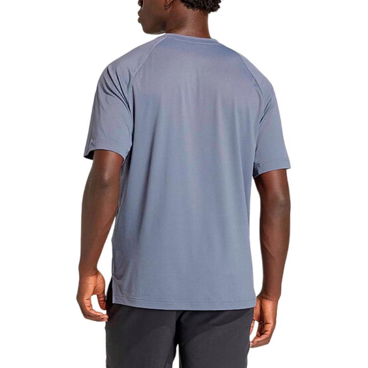 adidas Running T Shirts Men's Dark Blue Moderate KS5576