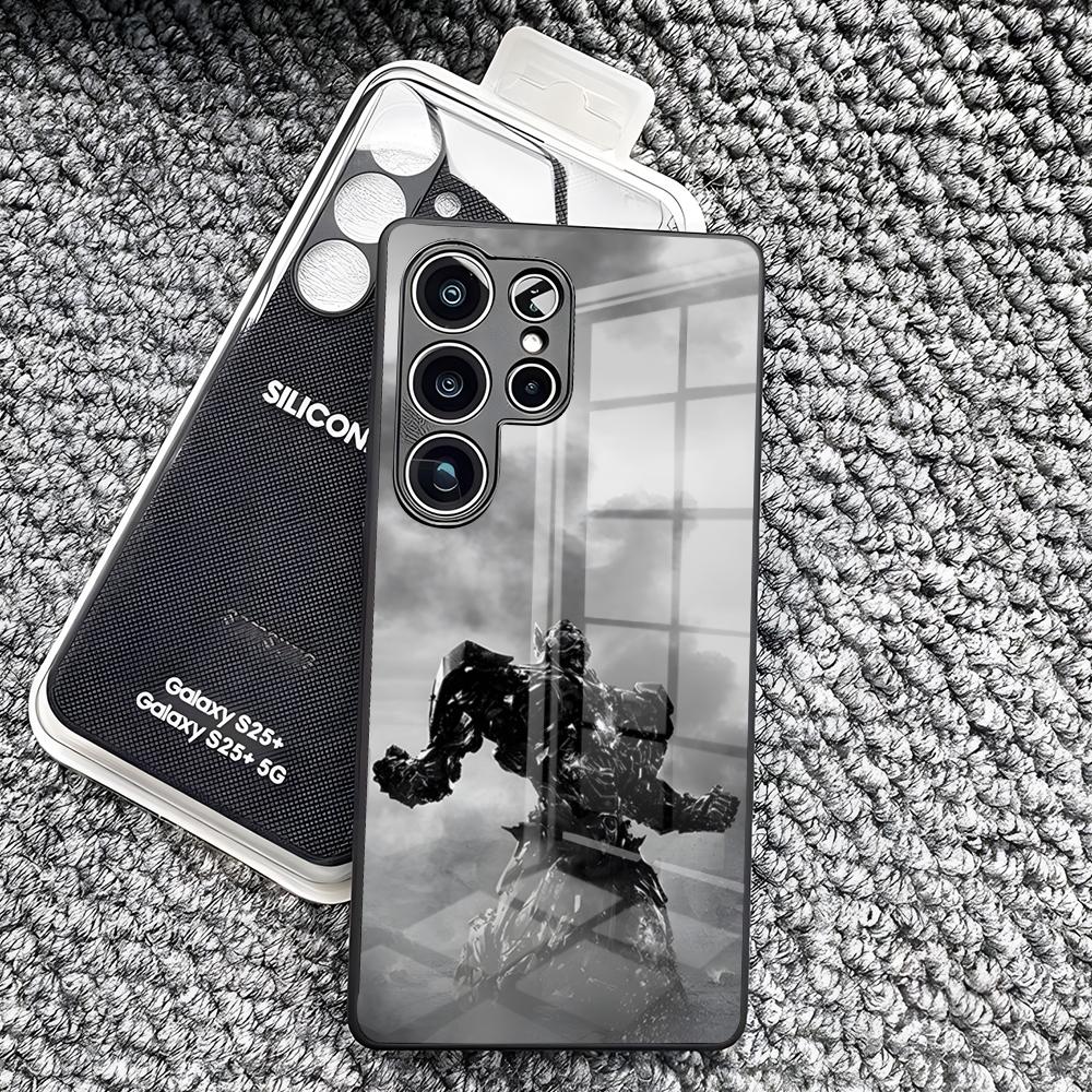 T-Transformers Anime Phone Case For Samsung S26 Ultra S25 Edge Ultra S23 S22 S21 S20 Ultra Plus S24 Fe A25 Glass Cover