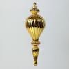 Premium gold glass bauble, Luxury collection 23x7.5x7.5 cm | 172346