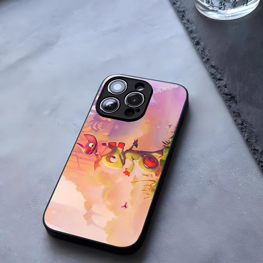 Game Yooka-Replaylee Phone Case Tempered Glass For IPhone 17 13 14 16 12 15 11 Pro Max Plus Mini X XR SE2020 Coque