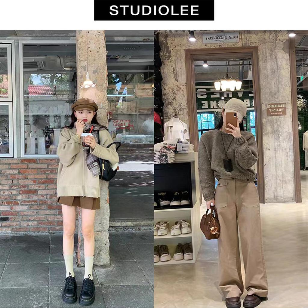 Rindslederversion von Grape Mother mit dem gleichen klassischen britischen Schnür-Rundkopf-Allround-Loafer für Damen mit Plateau-Derby-Kleinlederschuhen