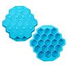 19 Cavities Honeycomb Silicone Mold DIY Little Bee Ice Tray Cake Chocolate Soap Icing Mould Party Cake Gift Decor