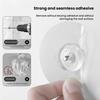 B97A-Ceiling Hooks No Hole No Drilling Adhesive For Hanging Plants, Lights Wind Chimes Lantern-Sticky J Hooks Eye Hook