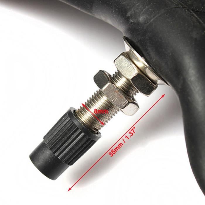 U 14" chambre à air pour pit dirt bike 110cc 125cc 140cc taille 2.50-14 noir