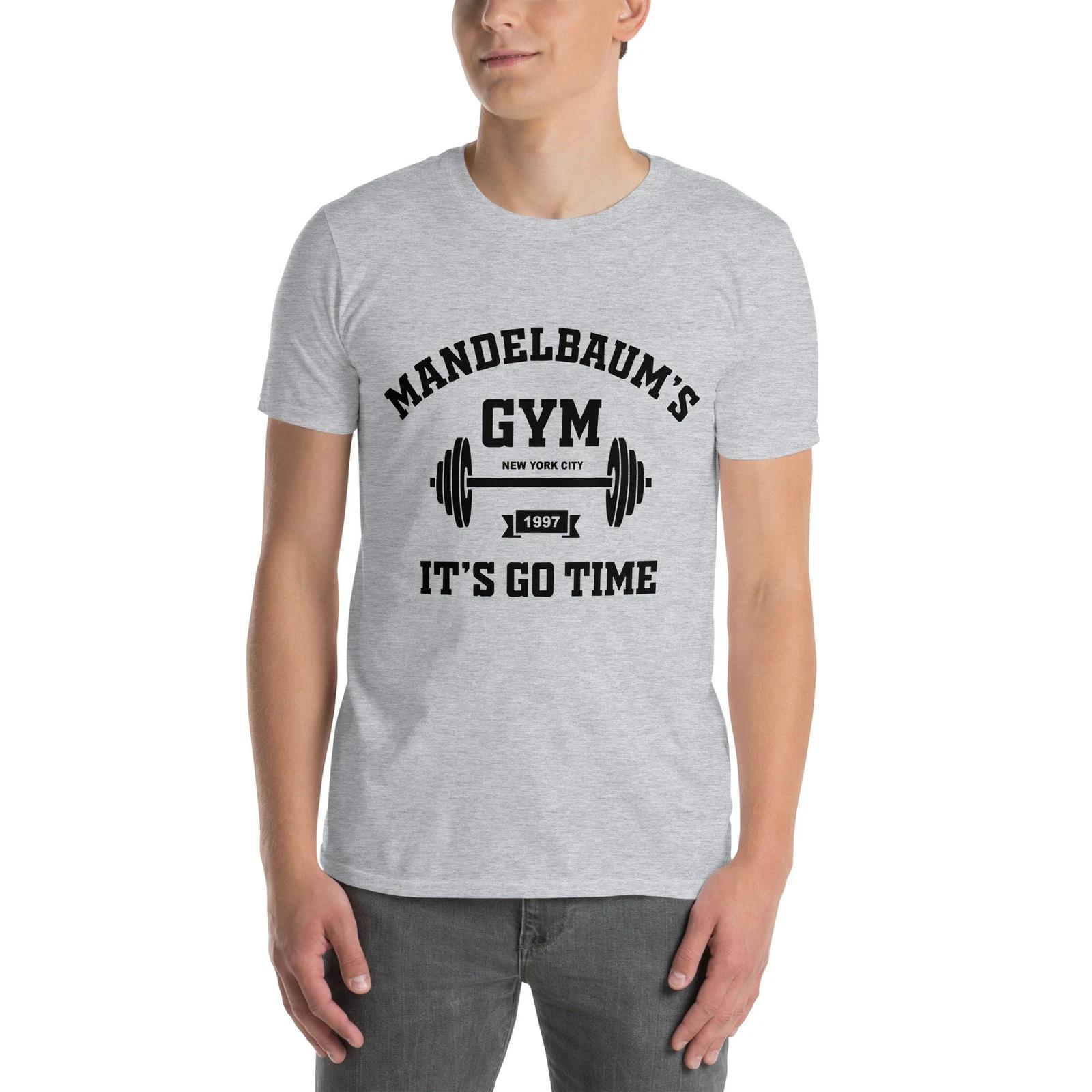 Mandelbaum s Gym It s Go Time Funny Seinfeld Inspired Parody Unisex T-Shirt M