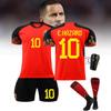 New Belgium Heimfußballtrikot Deb Bruyne 7 Und Lukaku 9 WM 2022 Trikot