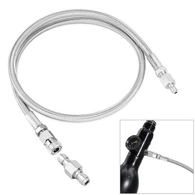 Fill Hose Extension 4500 Psi PCP Stainless Steel Air Fill Station