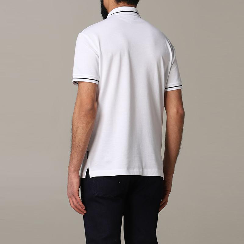 ARMANI EXCHANGEAE Polo Shirt Men's White 8NZFFL-ZJ5DZ-1100
