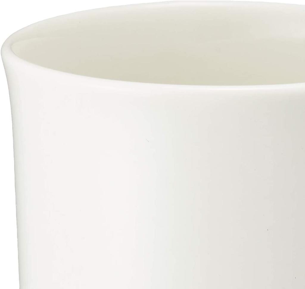 Mori Osamu Ware (Shinshuyaki) Bílý hrnek