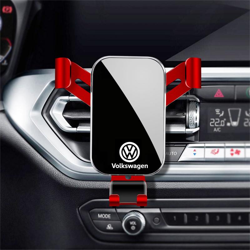 2026 Hot Car Interior Cell Phone Holder Vent Metal Phone GPS Stand Support For VW Volkswagen Golf Bora MK7 CC Interior Mouldings MDA-E25