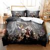 Remnant From the Ashes Pattern Duvet Cover + 2 Pillowcases, Stylish Soft Bed Linens for Game Lovers