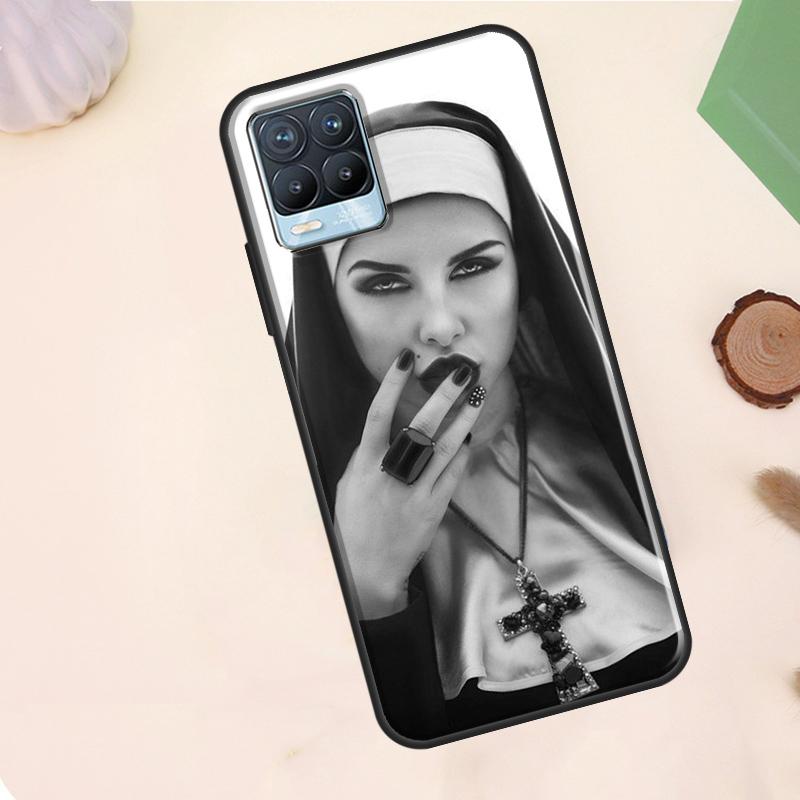 

Sister Nun Case For Realme C55 C53 C33 C63 C61 C51 C65 C67 C71 C75 10 11 12 13 14 Pro Plus GT6 GT7 Pro Realme 11 Pro
