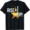 Rise Up American Musical Hamilton Symbol T-Shirt 100% Cotton O-Neck Short Sleeve Summer Casual