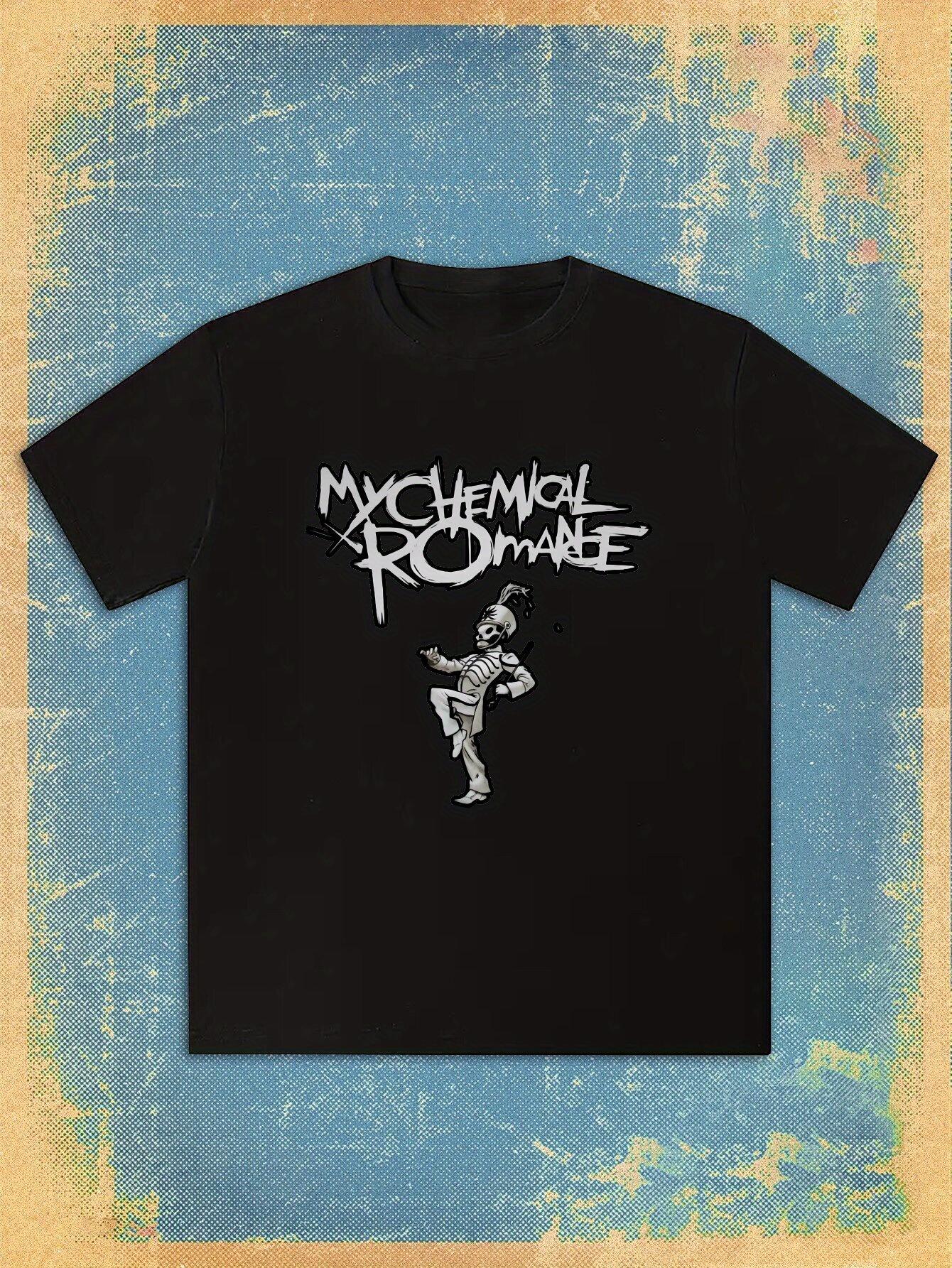 T-shirt Black Short-Sleeve - Graphic XXXL
