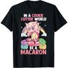 Macarons Franse Koekje Japanse Anime Kawaii T-shirt(1)