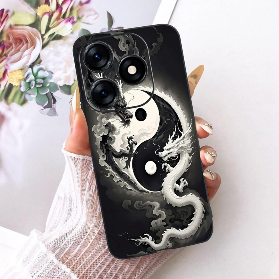 Case For Tecno Spark 10 Cover KI5q Cute Cat Fashion Butterfly Painted Casing For Techno Spark 10 Bumper