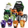 12Pcs Halloween Themed Candy Packaging Boxes 250GSM Cardstock Party Treat Box Easy Assembly for Halloween Supplies