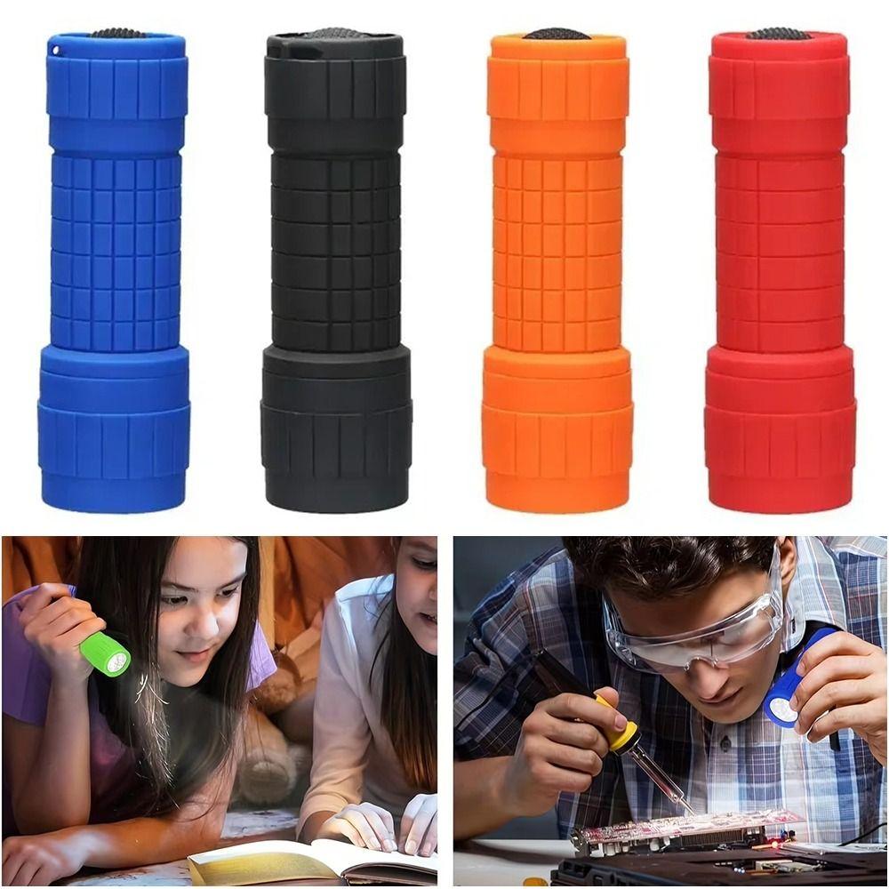 Waterproof LED Flashlight Mini Emergency Lights Portable Outdoor Camping Flashlight