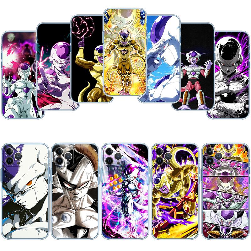 Dragon Ball Freeza Transparent Phone Case for Motorola Moto Edge Plus G200 G23 E13 E15 E20 E30 G62 G71 G72 G75 G24 G15 Power