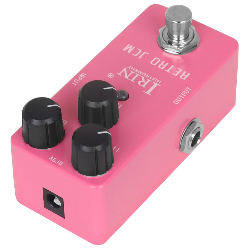 IRIN RS-13 Retro JCM Guitar Effect Pedal Simulate Classic JCM Tone Offers Larger Distortion & Stronger Output Pedal True Bypass