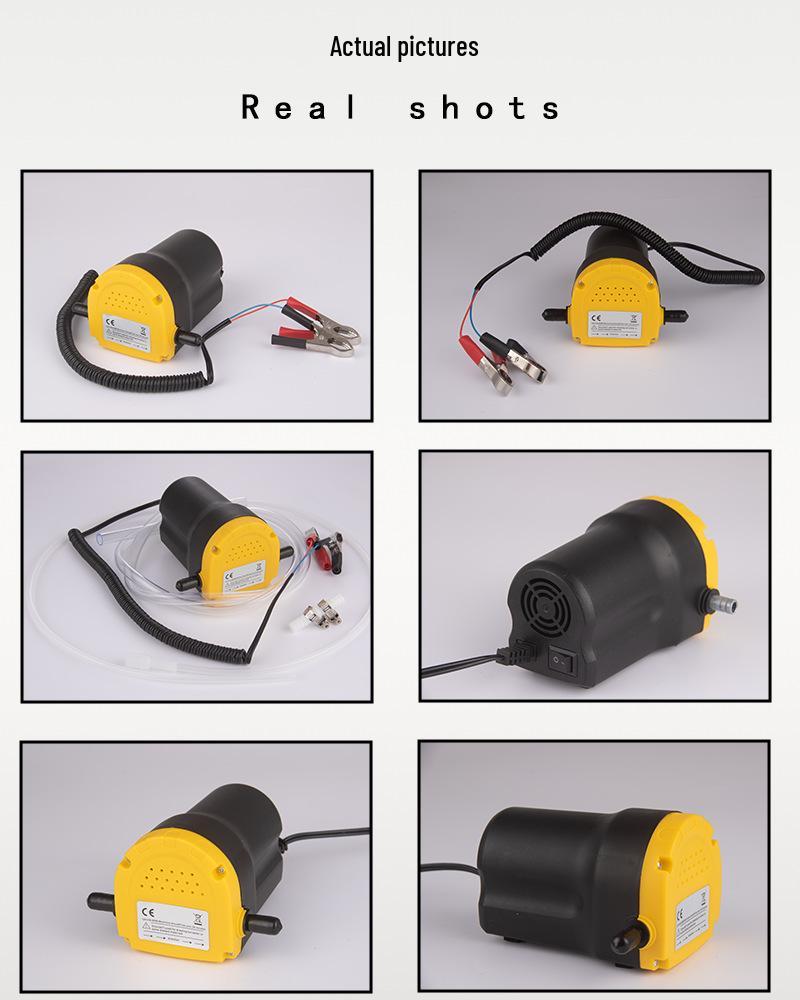 12V/24V Self-Priming Electric Oil Pump for Car Oil Changes (E18)