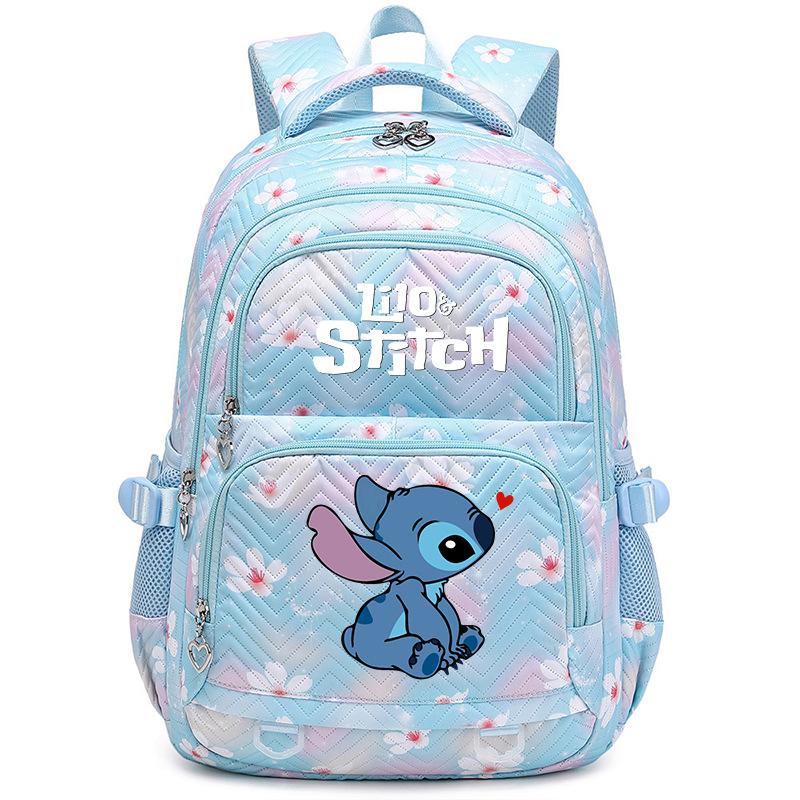 Cartoon Pattern Colorful Foreign Style Backpack Campus Male And Female Students Casual Schoolbag Animation