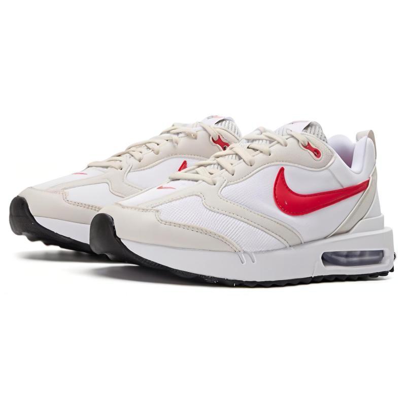 Nike Air Max Dawn 'Light Bone University Red' Sneakers Casual Shoes DQ3991-100