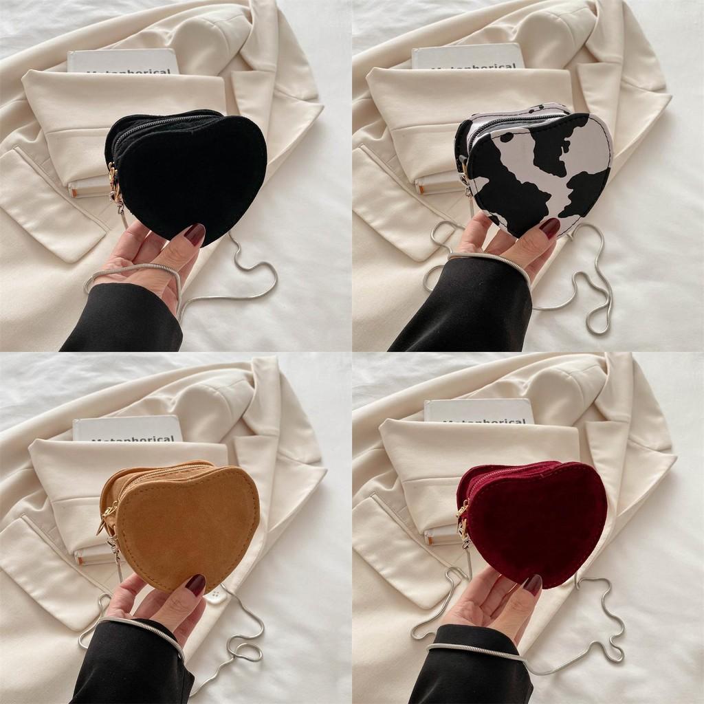Fashionable Heart Shape Pu Handbag For Women With Unique Colors For Everyday Use