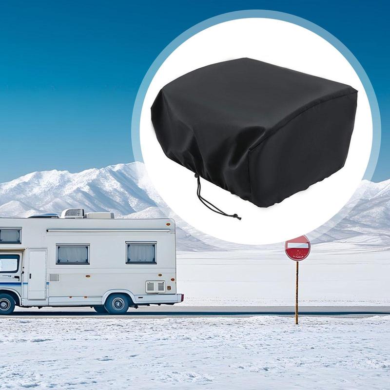 RV Rooftop Air Conditioner Cover, Easy To Tall with Drawstring, Protective RV Cover for Hiking Roof Travel, Trailer